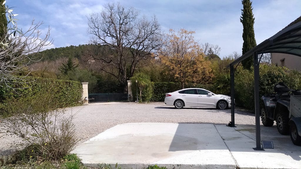 secure car-park